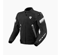 Rev'it Control Air H2O Motorcycle Motorbike Textile Jacket Black / White