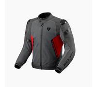 Rev'it Control Air H2O Motorcycle Motorbike Textile Jacket Grey / Red