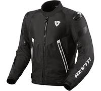 Revit Control H2O Motorcycle Textile Jacket, black-white, size 3XL for Men