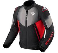 Revit Control H2O, textile jacket waterproof XXL Black/Red/Grey