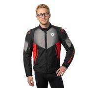 Revit Control H2O, textile jacket waterproof XXL Black/Red/Grey