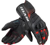 Revit Control Motorcycle Gloves, black/red, size XL