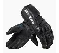 Rev'it Control Motorcycle Motorbike Leather Gloves Black