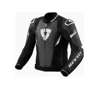 Revit Control Motorcycle Motorbike Leather Jacket Black / White