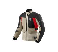 REV'IT! Convergent H2O MC Jacket Sand/RedM Sand,Red
