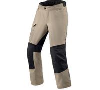 Revit Convergent H2O waterproof Motorcycle Textile Pants, black-beige, size M for Men
