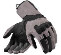 Revit Convergent H2O waterproof Motorcycle Gloves, black-grey, size 3XL for Men