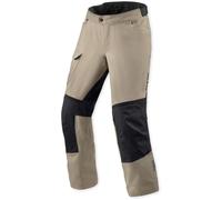 Revit Convergent H2O waterproof Motorcycle Textile Pants, black-beige, size 3XL for Men