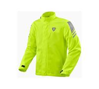 Revit Cyclone 4 H2O Motorcycle Motorbike Rain Over Jacket Neon Yellow