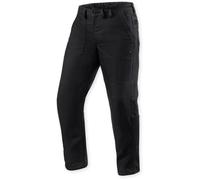 Revit Davis 2 Regular Motorcycle Textile Pants, black, size 28 34 for Men