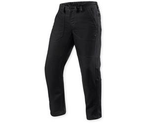 Revit Davis 2 Regular Motorcycle Textile Pants, black, size 34 36 for Men