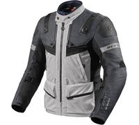 Revit Defender 3 GTX Motorcycle Textile Jacket, black-grey-silver, size L for Men