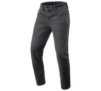 Rev'it Detroit 3 Motorbike Motorcycle Tapered Jeans Dark Black Stone