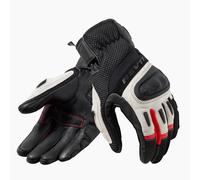 Rev'it Dirt 4 Mesh Motorcycle Motorbike Leather Gloves Black / Red / White