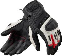 Revit Dirt 4 Motorcycle Gloves, black/red, size S