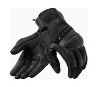 Revit Dirt 4 Motorcycle Motorbike Adventure Mesh Leather Gloves Black