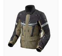 Rev'it Dominator 3 Motorcycle Motorbike Gore-Tex Jacket Black / Dark Green
