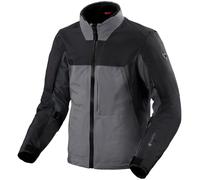 Rev'it Echelon Gore-Tex Textile Waterproof Motorcycle Jacket - Grey / Black