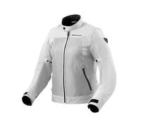 Revit Eclipse 2 Ladies Motorcycle Textile Jacket, Silver, size 36