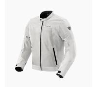 Revit Eclipse 2 Light Grey Motorcycle Jacket Size 4XL Silver Summer Jacket