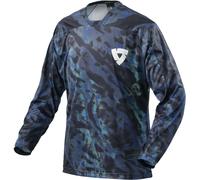 Revit Emulsion Motocross Jersey, blue/black, size 3XL
