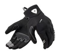 Revit Endo Motorcycle Gloves, black-white, size XS