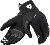Revit Endo Ladies Motorcycle Gloves, black/white, size M