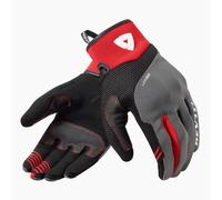 Rev'it Endo Mesh Motorcycle Motorbike Textile Gloves Grey / Red