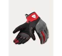 Revit Endo Moto Gloves Grey/Red, Summer, Textile, Ventilated, Touch Fastener