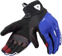 Revit Endo Motorcycle Gloves, black/blue, size 3XL