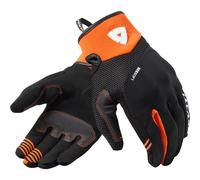 Rev'it Endo Textile Gloves Motorbike Motorcycle Black Orange