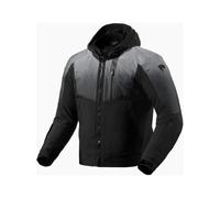 Revit Epsilon H2O Motorcycle Motorbike Hooded Textile Jacket Black / Grey