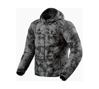 Revit Flare 3 H2O Motorcycle Motorbike Hooded Textile Jacket Camo Dark Grey