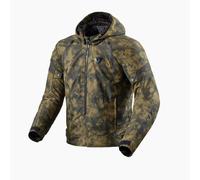 Rev'it Flare 3 H2O Motorcycle Motorbike Textile Jacket Camo / Dark Green