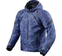 Rev'it Flare 3 H2O Textile Waterproof Motorcycle Jacket - Camo Blue
