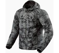 Revit Flare 3 H2O waterproof Motorcycle Textile Jacket, grey/camouflage, size L
