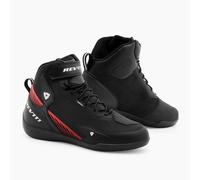 Rev'it G-Force 2 H2O Motorcycle Motorbike Shoes Black / Neon Red