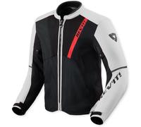 Revit GT-R 4 Air Moto Motorcycle Motorbike Textile Jacket Black / White