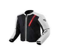 Rev'it GT-R 4 Air Motorbike Motorcycle Textile Jacket Black / White