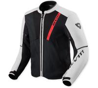 Revit GT-R 4 Air Motorcycle Textile Jacket, black-white, size 2XL for Men