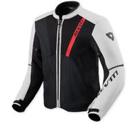 Revit GT-R 4 Air Motorcycle Textile Jacket, black/white, size 3XL