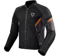 Revit GT-R Air 3 Motorcycle Textile Jacket, black-orange, size M for Men