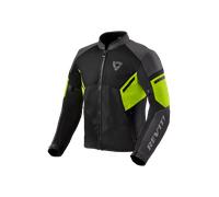 Revit GT-R Air 3 Motorcycle Jacket Black/Neon YellowXL Black,Neon Yellow