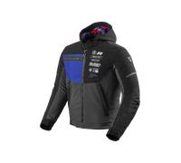 REV'IT! Haste H2O MC Jacket Black/BlueXL Black,Blue