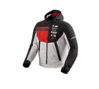 Revit Haste H2O Moto Motorcycle Motorbike Textile Jacket Black / Red