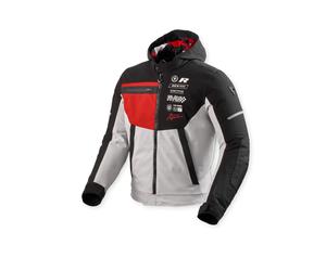 Revit Haste H2O Moto Motorcycle Motorbike Textile Jacket Black / Red