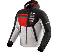 Revit Haste H2O, textile jacket waterproof S Black/Light Grey/Red