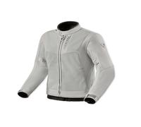 Rev'it Highcrest H2O Ladies Motorbike Motorcycle Textile Jacket Silver