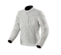 Revit Highcrest H2O Moto Motorcycle Motorbike Textile Jacket Silver