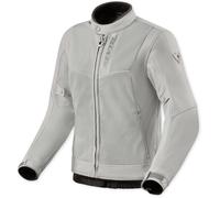 Revit Highcrest H2O waterproof Ladies Motorcycle Textile Jacket, Silver, size 46